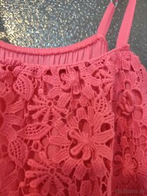 Letné ružové šaty - 3