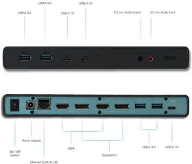 Dokovacia stanica i-Tec USB 3.0 / USB-C 5K, 2x 4K + Power - 3