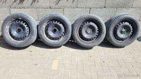 Predam 4ks zimne pneu 205/55  R16 na diskoch - 3