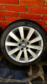 Predám Vw elektrony na Passat R-Line 17” + pneu 225/45 r17 - 3