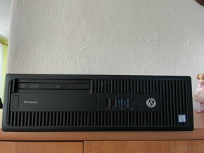 Predám HP EliteDesk 800 G2 SFF /i5-6600/ 8GB DDR4/1TB HDD - 3