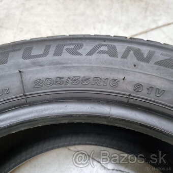 Letné pneumatiky 205/55 R16 BRIDGESTONE DOT0119 - 3