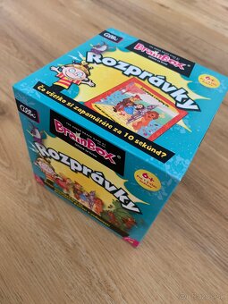 Detská spoločenská hra BrainBox - Rozprávky + kniha gratis - 3