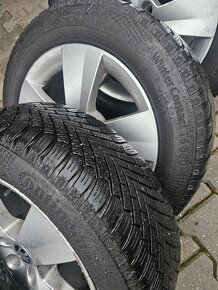 Alu disky + Zimné gumy 185/60 R15 - 3