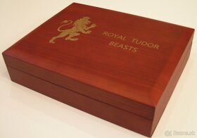 THE ROYAL TUDOR BEASTS 3x2oz Ag 9999 + Etue - 3