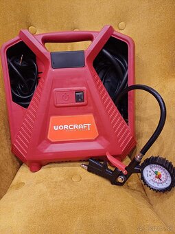 Kompresor Worcraft PAC11-180, 1100 W, bezolejový - 3