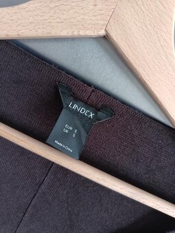 Lindex predlžený úpletový hnedý sveter S-M - 3