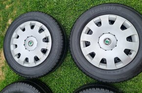 Letne pneu 195/65 r15 5x100 skoda - 3