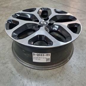 RENAULT CAPTUR SANDERO disky 4x100 R17 ET40 - 3