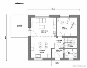 MODERNÝ 5-IZBOVÝ POSCHODOVÝ DOM - 3