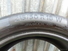 Málo jazdené Continental EcoContact 6Q - 215/50 r18 - 3