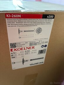 Predám kotvy KOELNER KI-260N 10x260 200ks - 3