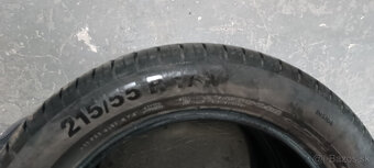 Predam 4ks letne pneu Continental 215/55 R17 V - 3