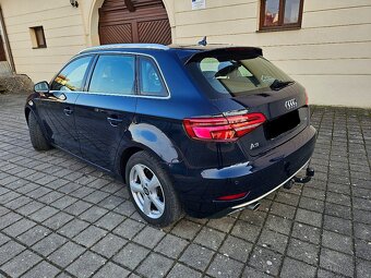 Audi A3 1.6 TDI M6 Sport Navi Virtual ťažné LED R16 Orig. KM - 3