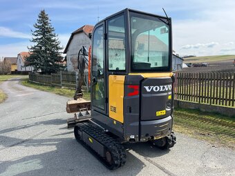 Minibagr Volvo EC18E hyd.podvozek,pouze880mth,2019 - 3