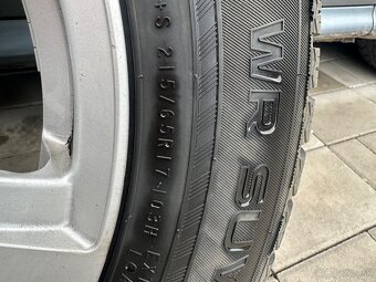 Seat Alu 5x112 215/65 r17 Zimné - 3