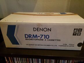 Predaj deck Denon DRM 710+ešte jeden na diely - 3