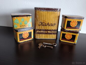 Predám retro plechové krabičky, Julius Meinl - 3