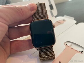 Predám Apple Watch SE Rose Gold 44mm - 3