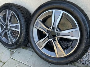 Orig. Mercedes alu disky 5x112  ET48,5 225 50 R17 zimné - 3