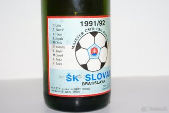 Rarita - šampanské ŠK SLOVAN Bratislava 1991/1992 - 3