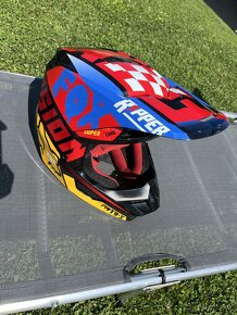 Fox V1 Prilba helma na motorku  enduro motocross - 3