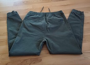 Hollister khaki slim fit strečové - 3