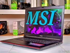 Herný notebook MSI LEOPARD | 17,3" | I7-6700HQ | SSD | ZÁRUK - 3