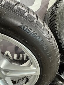 ORIGINAL AUDI DISKY 205/60 R16 ZIMNÉ - 3