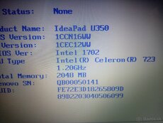 predám základnú dosku pre notebook Lenovo ideapad U350 - 3