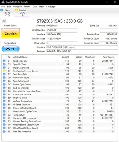 Rozne HDD 1000 GB až po 250 GB - 3