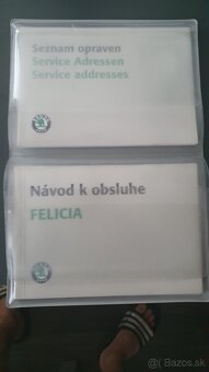 Návod na obsluhu Škoda FELICIA - ZNÍŽENÁ CENA - 3