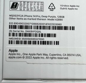 iPhone 14 PRO 128GB deep purple - 3