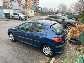 Peugeot 206, málo jazdený, v dobrom stave - 3