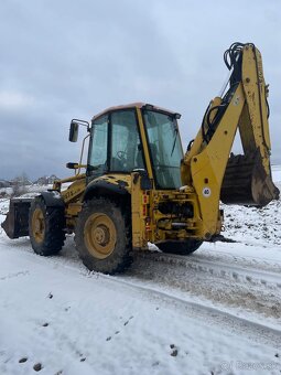 Predám traktorbáger Komatsu WB 97S s TP - 3