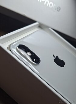 IPhone XS 64GB Silver-Perfektný stav-NOVÁ BATÉRIA 100% - 3