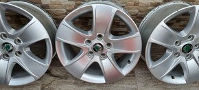 Predám originál Škoda CRATERIS elektrony 5x112 r16 ,6.5Jet50 - 3