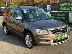 ► ŠKODA YETI 2,0 TDI 4x4-PARK. SENZORY, NEZAV. TOPENÍ,NAVI ◄ - 3