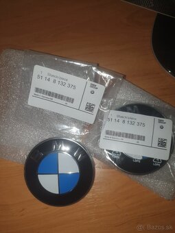 NOVY BMW ZNAK EMBLEM S PRIEMEROM 82mm - 3