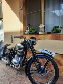 Jawa 250 perak FJ r.v.1947 s tp a spž alebo vymením - 3