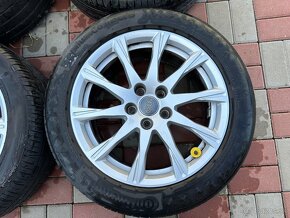 Predám Elektróny 5x112 R17 originál audi - 3