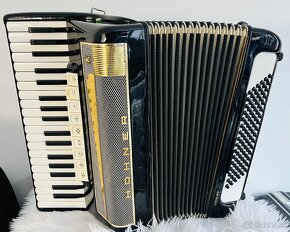 Predám  Akordeón Hohner Lucia IV P- 96 basový - 3