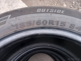 Predám letné pneu Kumho 185/60R 15 - 3