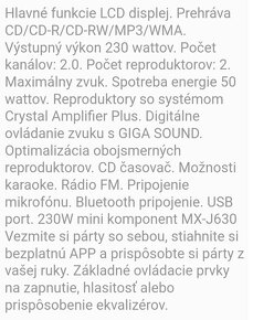 Veža Hifi systém - 3