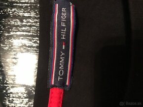 TOMMY HILFIGER black pánske tricko XL - 3