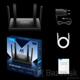 WiFi 6 Gigabit router CUDY AX1500 - 3