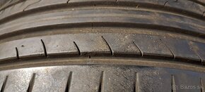 Predám 2ks slušné letné 225/45r17-94W Dunlop - 3