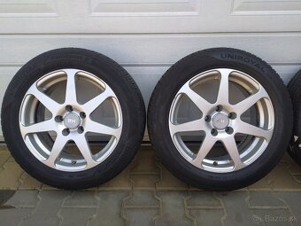 ALU disky RH 5x108 R16 + pneu Uniroyal 205/55 R16 - 3