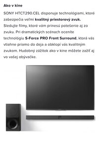 SONY 2.1 & Blu-ray - 3