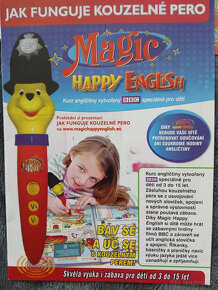 Angličtina - Magic Happy Englisch s inteligentným PEROM+CD - 3